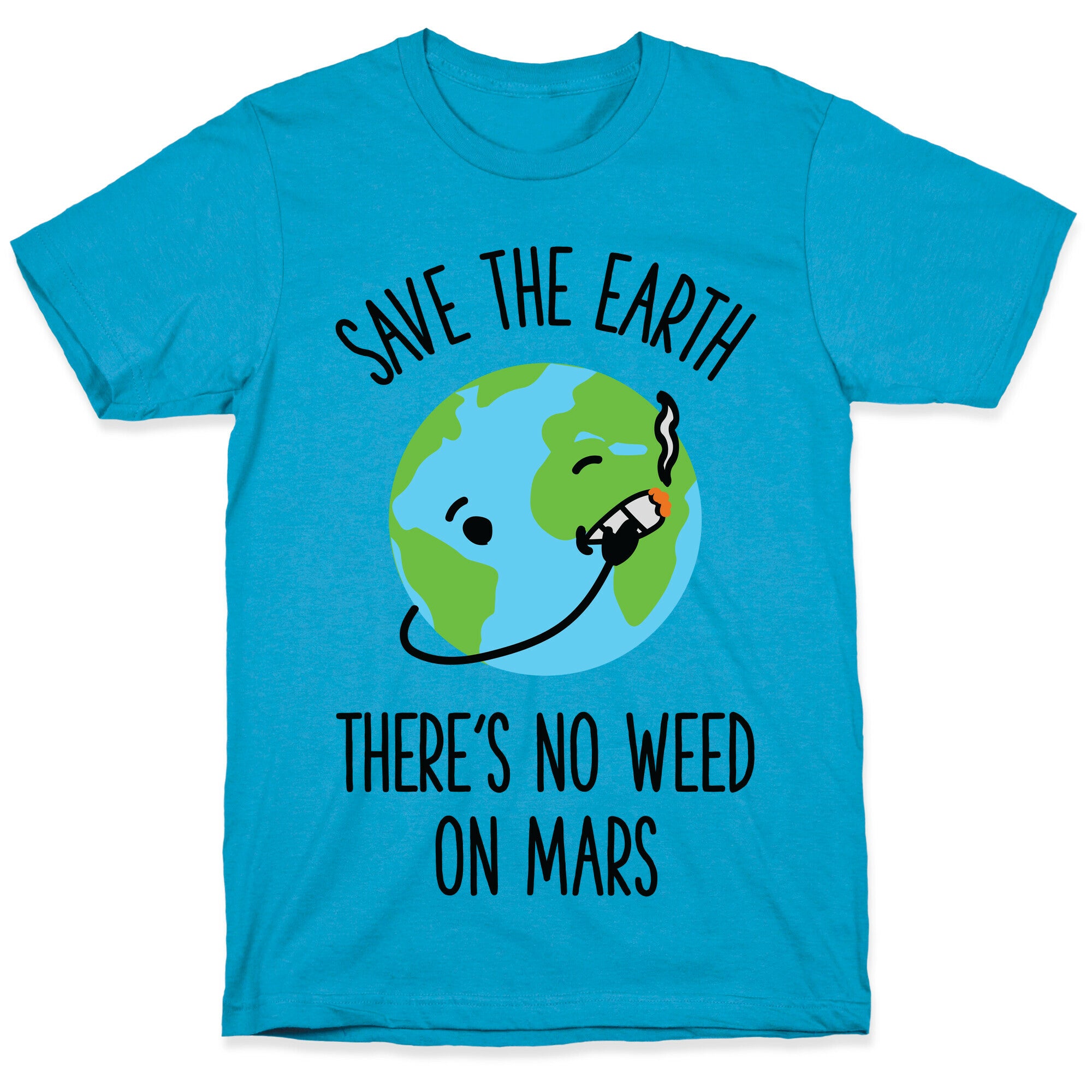 No Weed On Mars Unisex Triblend Tee